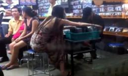 Clip: Thủy Tiên bụng to bất thường mua đồ cùng Công Vinh