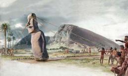 Kỳ lạ những bức tượng nặng chục tấn… biết đi?