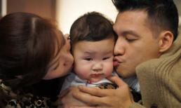 Những bức ảnh gia đình cảm động của sao Việt