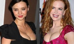 Mãn nhãn với những bộ ngực căng đầy sau sinh của sao