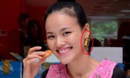 Tuyết Lan 'hút mắt' với hoa tai thú cưng