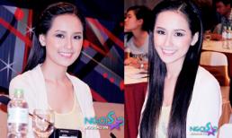 Mai Phương Thúy tái xuất đáng yêu với tóc tết vương miện