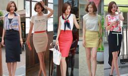 BST chân váy công sở khiến bạn gái mê mệt