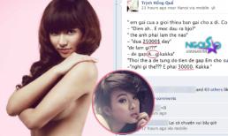 “Đá móc” Angela Phương Trinh, Hồng Quế tự ra giá 30.000 USD