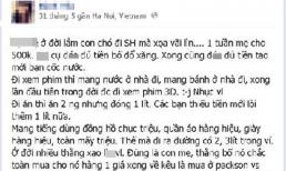 Dân mạng 'dậy sóng' vì bức thư chê bạn trai ít tiền