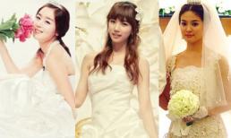 Sao Hàn nào mặc váy cô dâu đẹp nhất?
