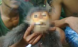 Kinh hoàng trò giết khỉ tàn bạo của nam thanh niên