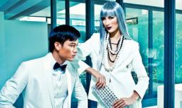 Hoàng Thùy lạnh lùng bên “trai đẹp”