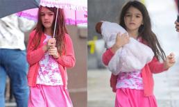 Suri cực đáng yêu trong màn mưa ở New York