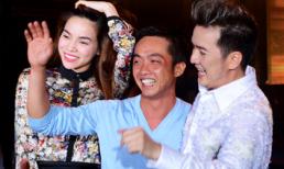 Cường Đ&#244;la tặng hoa Đ&#224;m Vĩnh Hưng