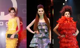 Mỹ nhân Việt 'nâng tầm' nhờ váy tầng...