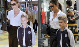 Mẹ con Vic - Romeo "đánh lẻ" ở Paris