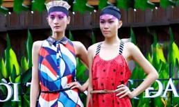 Lê Thuý, Diệu Huyền sóng đôi catwalk