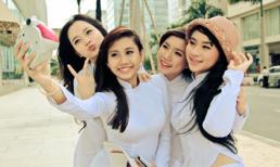 Nữ sinh duyên dáng với áo dài