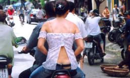 Teen lĩnh đủ vì 'khoe hàng' ngoài phố 