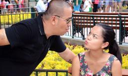 Phạm Quỳnh Anh bế bụng bầu 4 tháng cùng chồng đi trăng mật