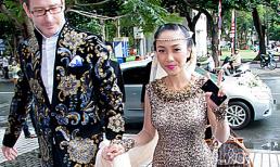 Đoan Trang đẹp như nữ hoàng bên chồng Tây ngày cưới