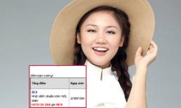 Văn Mai Hương đỗ Top 3 Đại học VH Nghệ thuật Quân đội