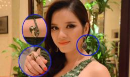 Lý Nhã Kỳ lại gây sốc với trang sức hơn 3 tỷ
