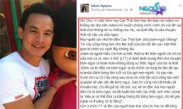 Adam Nguyễn lại tố Cao Thái Sơn tự tạo "scandal bơm ngực"