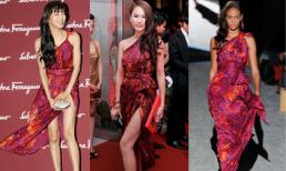 Mỹ nhân Hàn mặc lại váy của người mẫu Thái Hà