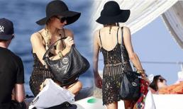 Paris Hilton khoe eo thon lưng nuột