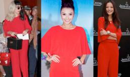 Hồng Quế "đụng" jumpsuit hơn 2000 USD với Lady Gaga, Triệu Vy