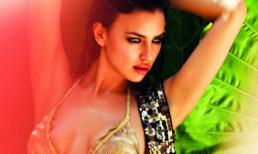 Irina Shayk sexy tạo dáng, uốn éo bên... cây