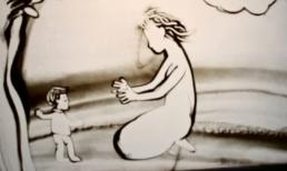 Xúc động clip 'Nhật ký của mẹ' bằng tranh cát