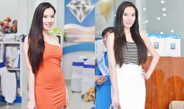 Chung Thục Quyên thay váy 2 lần vì… “sự cố”!