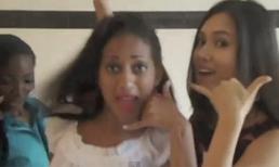 Hoàng My và các Hoa hậu lipsync "Call Me Maybe"