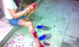 Con trai công an điên cuồng hành hung phụ nữ