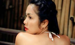 Tăng Thanh Hà khoe trọn lưng thon nõn nà