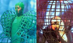 Công Trí đụng ý tưởng "váy lồng chim" với Lady Gaga?