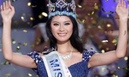 Người mẫu Trung Quốc Vu Văn Hà đăng quang Miss World 2012