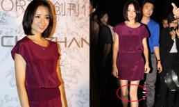 "Choáng" với thân hình "cò hương" của Đổng Khiết