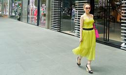 Quỳnh Thư "khoe" loạt ảnh tạo dáng ở Singapore