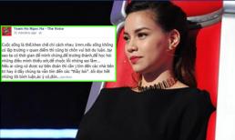 Hồ Ngọc Hà mời cư dân mạng 'thích thì cứ ném đá'?