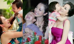 Khoảnh khắc mẫu tử tuyệt đẹp của sao Việt