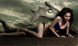 Chung Thục Quyên "lộ" nét đẹp cơ thể