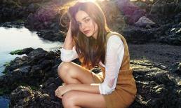 Miranda Kerr ngọt ngào làm mẫu ảnh cho chồng
