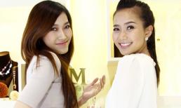 Như Thảo - Phạm Anh Thư rạng rỡ chọn trang sức