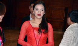 Lý Nhã Kỳ "rực lửa" trong lớp áo dài ren gợi cảm