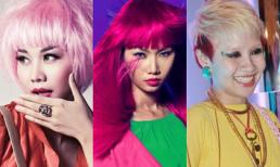 Những màu tóc "nổi loạn" của Sao Việt