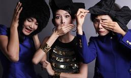 Bộ 3 Next Top “nhắng nhít” thử trang phục Moschino