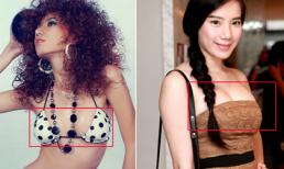 Chung Thục Quyên lộ ảnh thời ngực lép