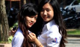 Chùm ảnh: Nữ sinh đẹp rạng ngời ngày khai trường