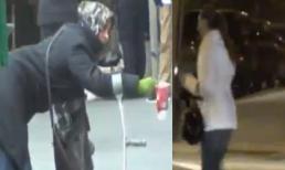 Sốc với clip sáng ăn xin, chiều hóa "minh tinh" đi mua sắm