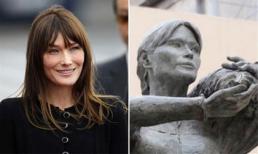 Người Pháp phẫn nộ vì tượng cựu Đệ nhất phu nhân Bruni