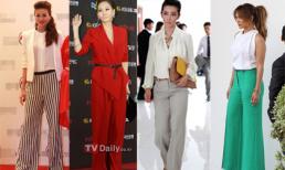 Mỹ nhân Việt "đọ" chân dài cùng sao thế giới với quần palazzo